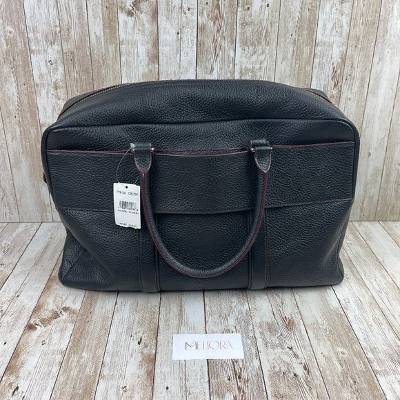 NWT Coach | Trekker Carryall - Black/Oxblood - Picture 2 of 7